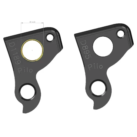 Pilo D895 Derailleur hanger for Wilier GTR, Cento 10 Air, De Rosa 